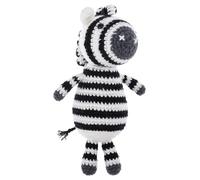 Trimits Kit de amigurumi de cebra a crochet (12 x 10,5 x 23 cm) - con hilo, aguja de crochet, marcadores de puntos, aguja, ojos, relleno e instrucciones - Crea este divertido personaje.