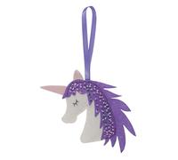 Trimits Kit de decoración de fieltro: unicornio, 12 x 13cm