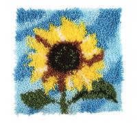 Trimits Kit de Gancho de Cierre, Lona, Girasol, 30 x 30 cm