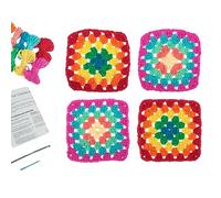 Trimits Kit My First, ganchillo, cuadrados de abuela