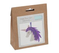 Trimits Kits de decoración de fieltro, 12 x 13 cm, Unicornio