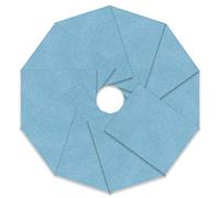 Trimits Paquete de 10 Unidades de Fieltro, Azul Celeste, 23 x 30cm