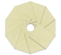 Trimits Paquete de 10 Unidades de Fieltro, Crema, 23 x 30cm