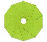 Trimits Paquete de 10 Unidades de Fieltro, Lime Green, 23 x 30cm