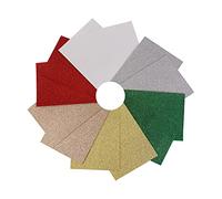 Trimits Paquete de fieltro acrílico con purpurina, festivo, 30 x 23 cm