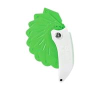 Trimm - Rasqueta para juntas (plegable, ligera, 9 en 1), color verde | Coses de baño, mantenimiento de marcos de ventanas