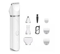 Trimmer de cabello eléctrico for mujeres recargable Lady Shaver PUBICA PIEZA DE PELO DE PELO Remojo en seco húmedo Duración del bikini sin dolor Depilador