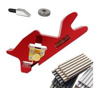 Trimmer Edge - Planeador De Borde | Planeadores Portátiles De 45 Grados Con Localizador Auxiliar | Trimmer De Madera Manual De Aleación De Aluminio | Herramientas De Trabajo De Madera De Carpintero