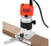 Trimmer manual eléctrico Carpenter Wood Laminator Herramienta de carpintero Juego de herramientas para enrutador de laminación de madera con recortadora eléctrica 30000R / MIN, predeterminado