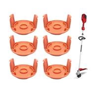 Trimmer Spool Cap, String Trimmer Parts, Lawn Mower Spool, 6 piezas Adjustable Replacement Kit, For Garden Residential Lawn Care Yard Work Home Landscaping Professional