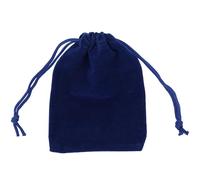 Trimming Shop 20 bolsas de terciopelo con cordón, pequeñas bolsas de regalo para bodas, fiestas, bolsas de joyería para Navidad, cumpleaños, suministros de fiesta de aniversario, manualidades (azul