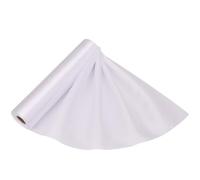 Trimming Shop 29 cm x 20 m Blanco sólido Rollo de satén Grande Tela Silla Faja fabricación Lazo Flores, de Fiesta