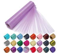 Trimming Shop 29cm X 25m Rollo de Organza - Tela Elegante Decorativo Paño para Boda Silla Lazos, Caminos Mesa, Detalles Fiesta - Manualidades Suministros para Cintas, Vestido Accents, y Bolsas