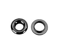 Trimming Shop 5mm de Doble Cara Negro Ojales Ojales Para Artes Manualidades, Artesanía en Piel, Ropa, Álbum de Recortes, Costura, Bricolaje Proyectos, Óxido Y Corrosión Prueba, 100Pcs - Negro Ojales