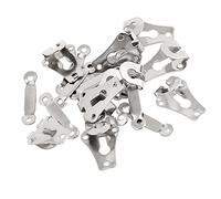 Trimming Shop 9mm Pantalón Gancho y Barra Ojo Cierre para Costura Bricolaje Artes y Artesanías Proyecto, Faldas, Pantalones Jeans, Reparación Ropa,Paquete de 10