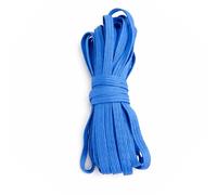 Trimming Shop Banda elástica plana de 5 mm, ajustable, cordón elástico para costura, proyectos de arte y manualidades, reparación de ropa, fabricación de pelucas, azul, 10 metros