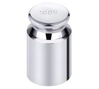 Trimming Shop Báscula de 100 g, cromada para una calibración precisa y Comprobar la precisión de balanzas Digitales y de Bolsillo, Joyas y básculas de Cocina (1 Pieza)