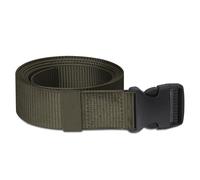 Trimming Shop Cinturón de Nailon Estilo Militar, cinturón de Lona de 3,8 cm con Hebilla de plástico de liberación rápida, cinturón de Combate para Pantalones de Carga, Deportes al Aire Libre
