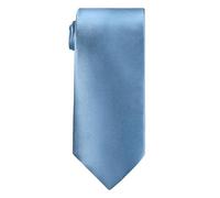 Trimming Shop Corbata delgada de poliéster suave para ropa formal informal, bodas, graduaciones, celebraciones, fiestas, reuniones y eventos para unisex-adulto 5 cm de ancho Cielo Azul