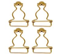 Trimming Shop Dungaree - Hebilla de 30 mm, cierre de clip de metal de bronce para tirantes, overoles de trabajo, monos, overoles para niños, bolsos, ropa de bricolaje, 4 piezas