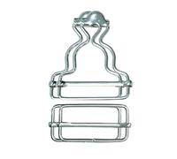 Trimming Shop Hebillas de metal para peto de 30 mm con cierre deslizante rectangular, hebillas de triple deslizamiento para tirantes, plateado, 30MM