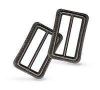 Trimming Shop Hebillas Recambio Cierre Para Reparación Correas, Abrigos, Bolsas y Piel Manualidades - Cierre Accesorio - Artes y Manualidades Kit de Costura Fuente Para Fijación Ropa, 2pcs