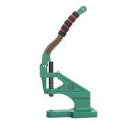Trimming Shop Mano Verde Máquina Prensa con Espuma Pinza Manillar Funda, Ojales Kam Broches Remaches Ojales Instalación Máquina para Bricolaje Artesanía en Piel, Ropa