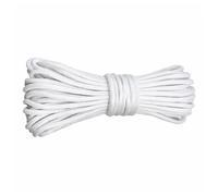 Trimming Shop Nylon Riel Cortina Cuerda En 3mm - Ideal Repuesto para Antiguo Deslizamiento Cuerdas - Disponible En 10 Metro, Blanco - Blanco, 25 m