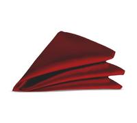 Trimming Shop Pañuelo cuadrado de bolsillo para hombre, pañuelo de satén cuadrado italiano para uso formal, bolsillo de traje cuadrado llano unisex, color sólido, granate, Talla única