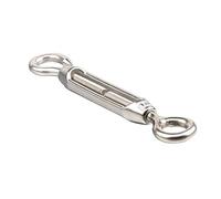 Trimming Shop Tensor Alambre Tensionador M4 Cuerda Colador Acero Inoxidable Gancho Y Ojo Cable Tensión, Resistente Y Ajustable - M10