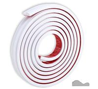 TriMold Moldura de Tira Adhesiva para Borde de Silla, Moldura Adhesiva para Decoración de Hogar y Protección de Pared (Blanco, 3 m x 3 cm)