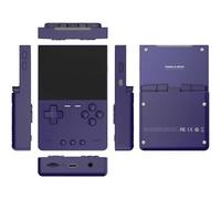 TRIMUI Brick Consola Retro Portatil, Pantalla IPS de 3.2 Pulgadas, Consola de Videojuegos Portátil con Sistema Linux de Código Abierto, Tarjeta TF de 64GB, 20000+ Juegos Clásicos(Purple,128)