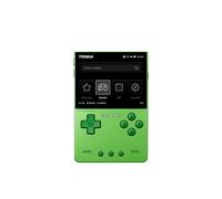 TRIMUI BRICK Hammer Retro Handheld Game Console 3.2Inch IPS Screen Metal Exterior Key LED Lighting 64GB,Green