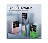 TRIMUI BRICK Hammer Retro Handheld Game Console 3.2Inch IPS Screen Metal Exterior Key LED Lighting 64GB,Dark Gray