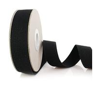 Trimz 1905-10-30-1 Cincha de algodón Resistente, Negro, 10m x 30mm, 10