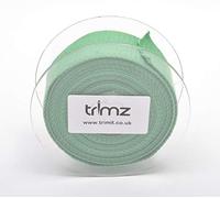 Trimz 1905-5-30-07 Cincha de algodón Resistente, Verde Musgo, 5m x 30mm, 5