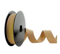 Trimz Cinta de algodón resistente, beige, 5 m x 40 mm