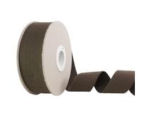 Trimz Cinta de algodón resistente, marrón, 25 mm x 5 m
