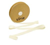Trimz Cinta de espiga 100% algodón, natural, 10 mm x 50 m