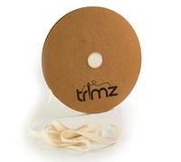 Trimz Cinta de Espiga 100% algodón, Natural, 15mm x 50m, 50