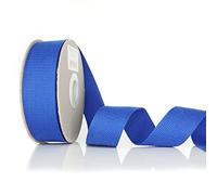 Trimz Correa de algodón, azul, 40 mm