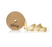 Trimz Encuadernación al bies metálica Lurex, Dorado/Dorado, 20m x 25mm