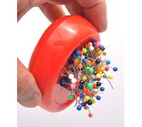 Trimz magnético Pines cojín, Rojo, 12 x 8 x 3 cm