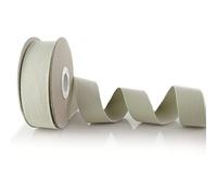 Trimz Trimz1905-5-40-26 Correa de algodón Resistente, Gris Claro, 5m x 40mm, 5