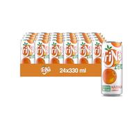 Trina Naranja Zero, Refresco Sin Azúcares añadidos, Bebida Sin Gas - Lata, Pack 24 x 33 cl