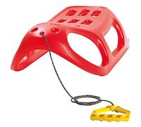 Trineo alto Little Seal, con deslizadores de acero y cuerda