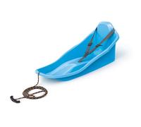 Trineo con cinturón de seguridad para niños de hasta 3 años, topo (azul)