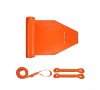 Trineo de arrastre construido para durar, hecho de material de polietileno compuesto de 1,2 mm de grosor para un rendimiento fiable en entornos exteriores difíciles