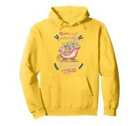 Trineo de Caramelos navideños de Groovy Pink Gingerbread Girl Sudadera con Capucha