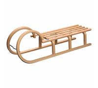 Trineo De Madera Hörner-Rodel 110cm Trineo De Listones Trineo De Patines